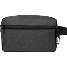 Load image into Gallery viewer, Ross GRS RPET toiletry bag 1.5L — Heather Charcoal (front)