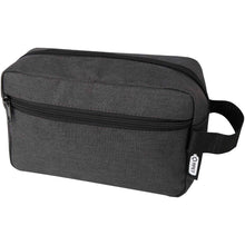 Load image into Gallery viewer, Ross GRS RPET toiletry bag 1.5L — Heather Charcoal