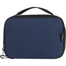 Load image into Gallery viewer, Ross GRS RPET tech pouch 1L — Heather navy (back)