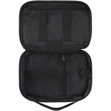 Load image into Gallery viewer, Ross GRS RPET tech pouch 1L — Heather navy (detail)