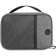 Load image into Gallery viewer, Ross GRS RPET tech pouch 1L — Heather grey (front)