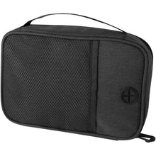 Load image into Gallery viewer, Ross GRS RPET tech pouch 1L — Heather Charcoal
