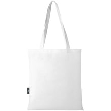 Load image into Gallery viewer, Zeus GRS recycled non-woven convention tote bag 6L — White (back)