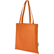 Load image into Gallery viewer, Zeus GRS recycled non-woven convention tote bag 6L — Orange