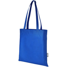 Load image into Gallery viewer, Zeus GRS recycled non-woven convention tote bag 6L — Royal blue
