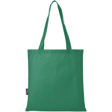 Load image into Gallery viewer, Zeus GRS recycled non-woven convention tote bag 6L — Green (back)