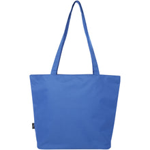 Load image into Gallery viewer, Panama GRS recycled zippered tote bag 20L — Royal blue (back)