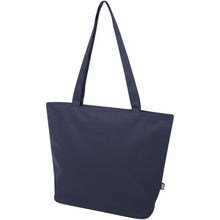 Load image into Gallery viewer, Panama GRS recycled zippered tote bag 20L — Navy