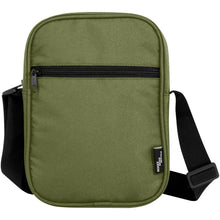 Load image into Gallery viewer, Byron GRS recycled crossbody bag 2L — Olive (front)