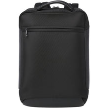 Load image into Gallery viewer, Expedition Pro 15.6" GRS recycled compact laptop backpack 12L — Black (front)