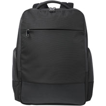 Load image into Gallery viewer, Expedition Pro 15.6" GRS recycled laptop backpack 25L — Black (front)