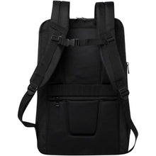 Load image into Gallery viewer, Expedition Pro 17" GRS recycled expandable laptop backpack 35L — Black (back)
