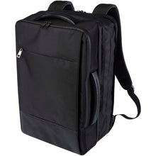 Load image into Gallery viewer, Expedition Pro 17" GRS recycled expandable laptop backpack 35L — Black (detail)
