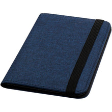 Load image into Gallery viewer, Ross GRS RPET RFID passport holder — Heather navy