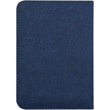 Load image into Gallery viewer, Ross GRS RPET RFID passport holder — Heather navy (back)