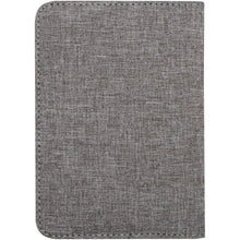 Load image into Gallery viewer, Ross GRS RPET RFID passport holder — Heather grey (back)