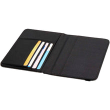 Load image into Gallery viewer, Ross GRS RPET RFID passport holder — Heather grey (detail)