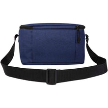 Load image into Gallery viewer, Tundra 6-can GRS RPET cooler bag 5L — Heather navy (back)