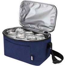 Load image into Gallery viewer, Tundra 6-can GRS RPET cooler bag 5L — Heather navy (detail)