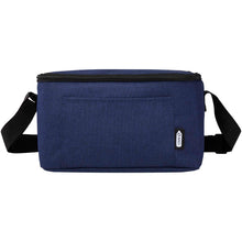 Load image into Gallery viewer, Tundra 6-can GRS RPET cooler bag 5L — Heather navy (front)