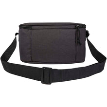 Load image into Gallery viewer, Tundra 6-can GRS RPET cooler bag 5L — Heather Charcoal (back)