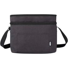 Load image into Gallery viewer, Tundra GRS RPET double compartments cooler bag 13L — Heather Charcoal (front)