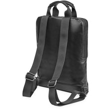 Load image into Gallery viewer, Moleskine Classic vertical device bag — Black (back)