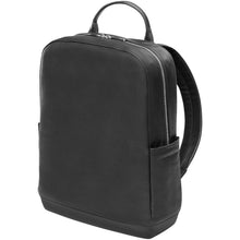 Load image into Gallery viewer, Moleskine Classic leather backpack — Black