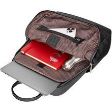 Load image into Gallery viewer, Moleskine Classic leather backpack — Black (detail 2)