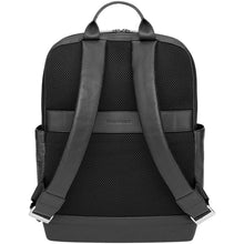 Load image into Gallery viewer, Moleskine Classic Pro leather backpack — Black (back)
