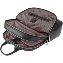 Load image into Gallery viewer, Moleskine Classic Pro leather backpack — Black (detail)