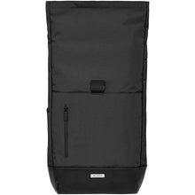Load image into Gallery viewer, Moleskine Metro rolltop backpack — Black (front)
