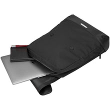 Load image into Gallery viewer, Moleskine Metro slim backpack — Black (detail)