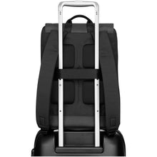 Load image into Gallery viewer, Moleskine Metro slim backpack — Black (detail 2)