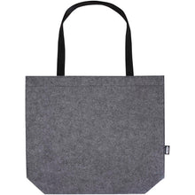 Load image into Gallery viewer, Felta GRS recycled felt gusset tote bag 20L — Medium grey (front)