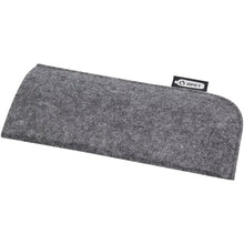 Load image into Gallery viewer, Felta GRS recycled pouch for glasses — Medium grey