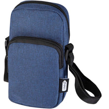 Load image into Gallery viewer, Ross GRS recycled phone pouch — Heather navy