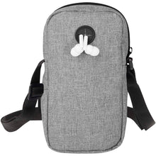 Load image into Gallery viewer, Ross GRS recycled phone pouch — Heather grey (back)