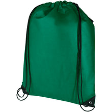 Load image into Gallery viewer, Evergreen GRS recycled non-woven drawstring bag 5L — Green