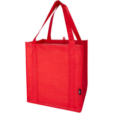 Load image into Gallery viewer, Liberty GRS recycled non-woven bottom board tote bag 29L — Red