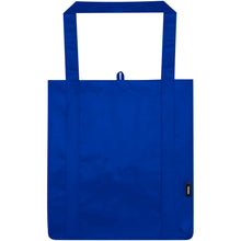 Load image into Gallery viewer, Liberty GRS recycled non-woven bottom board tote bag 29L — Royal blue (front)