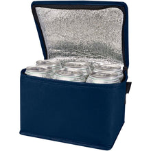 Load image into Gallery viewer, Spectrum 6-can recycled non-woven cooler bag 4L — Navy