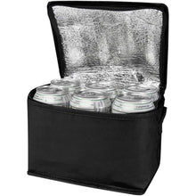 Load image into Gallery viewer, Spectrum 6-can recycled non-woven cooler bag 4L — Black