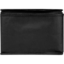 Load image into Gallery viewer, Spectrum 6-can recycled non-woven cooler bag 4L — Black (front)