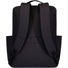 Load image into Gallery viewer, Libra 15” GRS recycled laptop backpack 15L — Heather Charcoal (back)