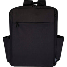 Load image into Gallery viewer, Libra 15” GRS recycled laptop backpack 15L — Heather Charcoal (front)