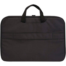Load image into Gallery viewer, Libra 14” 2-in-1 GRS recycled laptop case 3L — Heather Charcoal (back)
