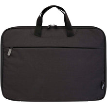 Load image into Gallery viewer, Libra 14” 2-in-1 GRS recycled laptop case 3L — Heather Charcoal (front)