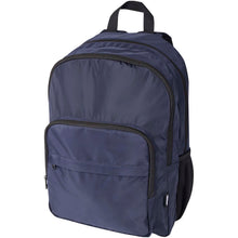 Load image into Gallery viewer, Trend Plus 15” GRS recycled laptop backpack 20L — Navy