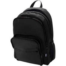 Load image into Gallery viewer, Trend Plus 15” GRS recycled laptop backpack 20L — Black (detail 2)